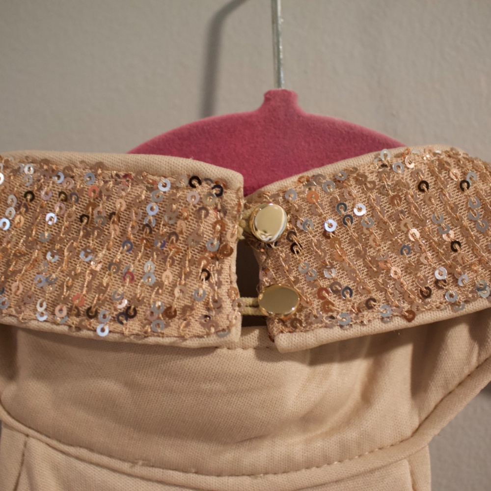 Sequin Flapper Dress - halter top - Picture 3 of 4